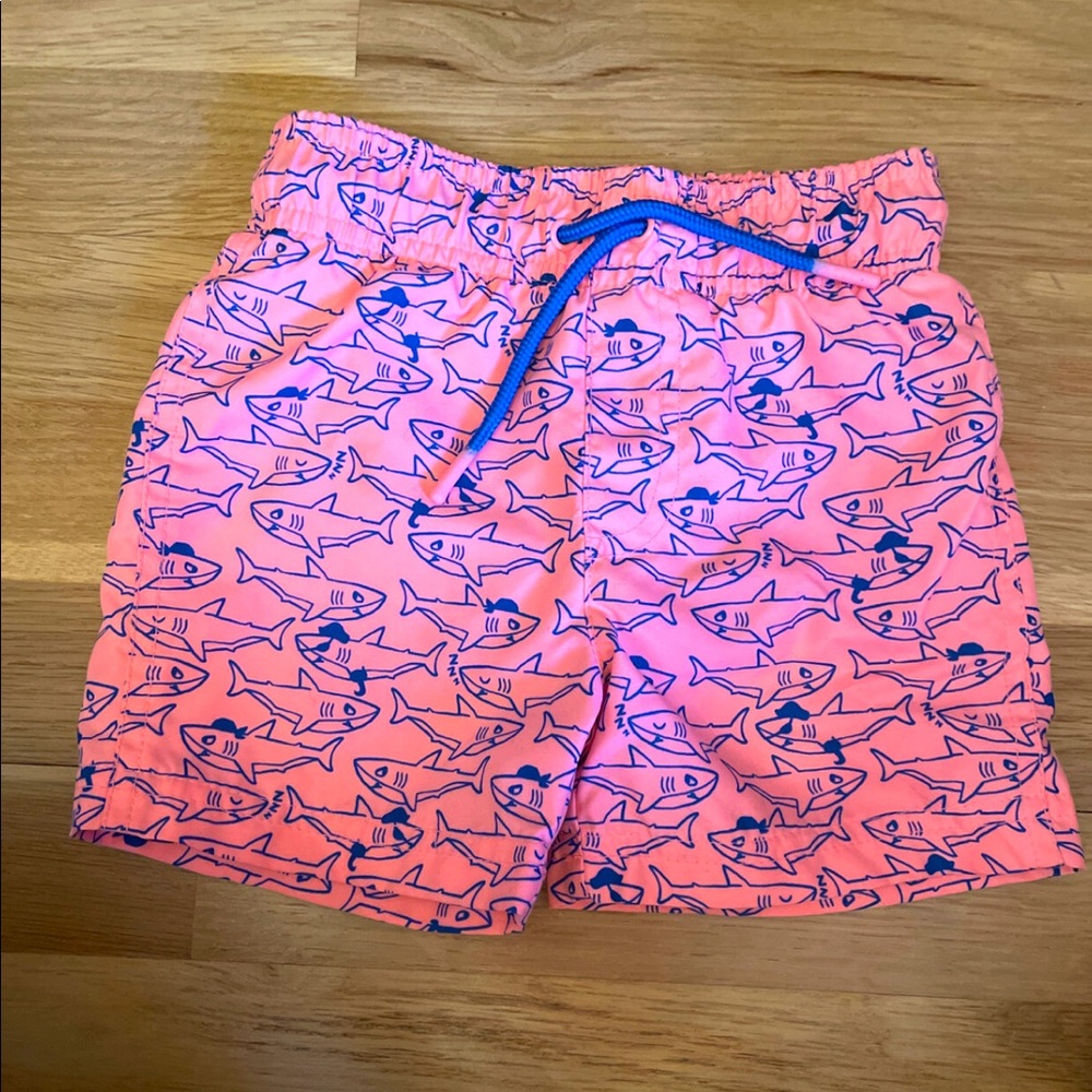 Cat & Jack Swim Trunks 12 mos.